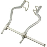 MILTEX Pediatric GOSSET Retractor, 3-1/2" (90mm) Spread, 3/4" (19mm) Wide x 1-3/8" (35mm) Deep and 1" (26.5mm) Wide x 1-3/8" (35mm) Deep Blades. MPN: 11-404