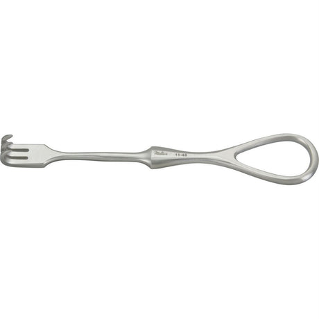 MILTEX VOLKMAN Finger Retractor, 4-1/2" (11.4 cm), 3 sharp prongs. MPN: 11-43