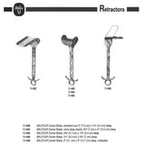 MILTEX BALFOUR Center Blade for Retractor, standard size 3" (7.6 cm) X 1-3/4" (4.4 cm) deep. MPN: 11-440 - Image 2