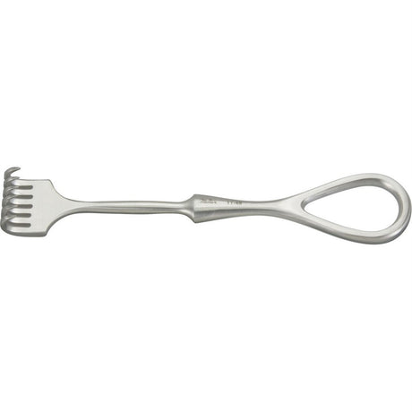 MILTEX VOLKMAN Finger Retractor, 4-1/2" (11.4 cm), 6 sharp prongs. MPN: 11-45