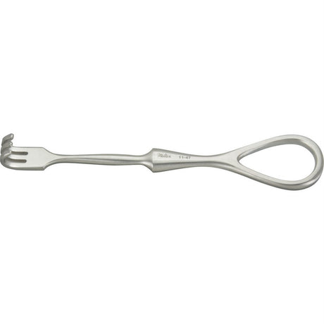 MILTEX VOLKMAN Finger Retractor, 4-1/2" (11.4 cm), 3 blunt prongs. MPN: 11-47
