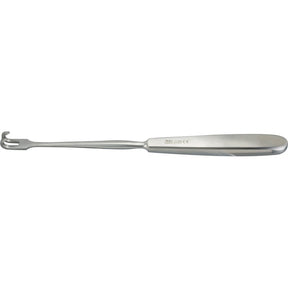MILTEX VOLKMAN Retractor, 8-1/2" (218mm), 2 Prongs, Sharp, Hollow Handle. MPN: 11-504