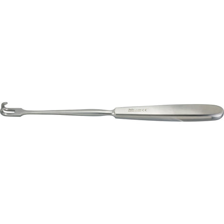 MILTEX VOLKMAN Retractor, 8-1/2" (218mm), 2 Prongs, Sharp, Hollow Handle. MPN: 11-504