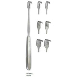 MILTEX VOLKMAN Retractor, 8-1/2" (218mm), 3 Prongs, Sharp, Hollow Handle. MPN: 11-506 - Image 4
