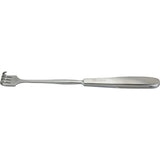 MILTEX VOLKMAN Retractor, 8-1/2" (218mm), 4 Prongs, Sharp, Hollow Handle. MPN: 11-508