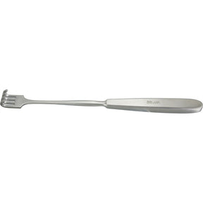 MILTEX VOLKMAN Retractor, 8-1/2" (218mm), 4 Prongs, Blunt, Hollow Handle. MPN: 11-516