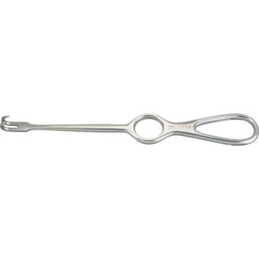 MILTEX VOLKMAN Retractor, 8-1/2" (216mm), 2 Prongs, Sharp, Ring Handle. MPN: 11-530