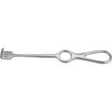MILTEX VOLKMAN Retractor, 8-1/2" (216mm), 4 Prongs, Sharp, Ring Handle. MPN: 11-534