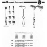 MILTEX VOLKMAN Retractor, 8-1/2" (216mm), 4 Prongs, Sharp, Ring Handle. MPN: 11-534 - Image 3