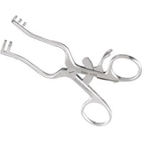 MILTEX WEITLANER Retractor, 4-3/8" (110mm), Blunt, 2 X 3 Teeth, 2" (50mm) Spread. MPN: 11-602