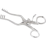 MILTEX WEITLANER Retractor, 5-1/4" (135mm), Sharp, 3 X 4 Teeth, 1-7/8" (47mm) Spread. MPN: 11-608