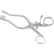 MILTEX WEITLANER Retractor, 6-1/2" (165mm), Sharp, 3 X 4 Teeth, 4" (100mm) Spread. MPN: 11-614