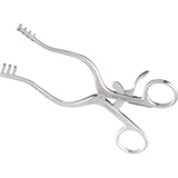 MILTEX WEITLANER Retractor, 6-1/2" (165mm), Blunt, 3 X 4 Teeth, 4" (100mm) Spread. MPN: 11-616