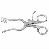 MILTEX WEITLANER Retractor, 7-3/4" (195mm), Sharp, 3 X 4 Teeth, 4-1/4" (108mm) Spread. MPN: 11-617
