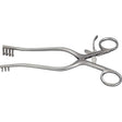 MILTEX WEITLANER Retractor, 7-3/4" (195mm), Blunt, 3 X 4 Teeth, 4-1/4" (108mm) Spread. MPN: 11-618