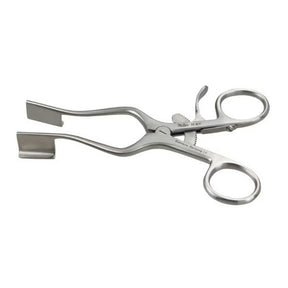 MILTEX WEITLANER Retractor, 9-1/2" (240mm), Sharp, 3 X 4 Teeth, 6" (155mm) Spread. MPN: 11-620