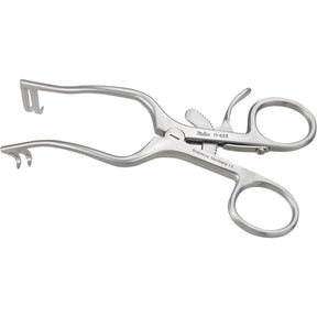 MILTEX PAPARELLA-WEITLANER Retractor, 5-1/4" (134mm), 2 X 2 Semi Sharp Teeth, Prongs Self-Retainng, 13mm Long, 45mm Spread. MPN: 11-625