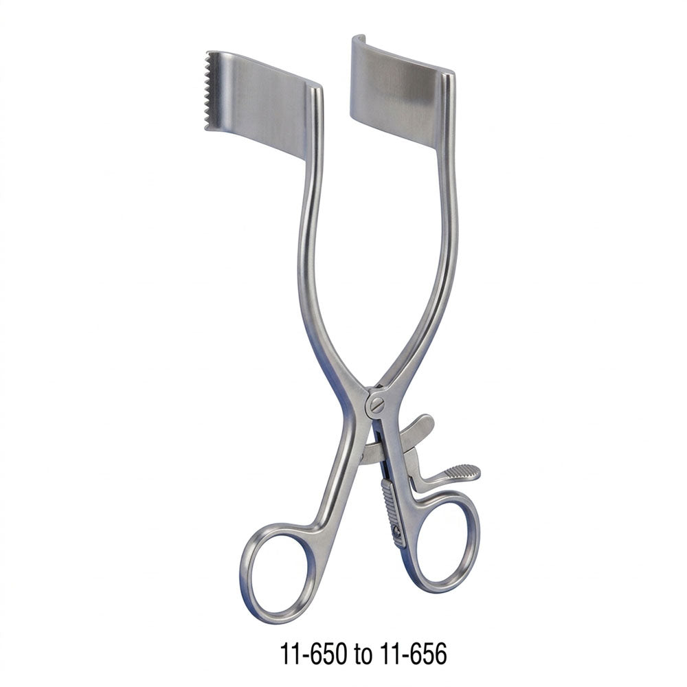 MILTEX MEYERDING Retractor, self-retaining, 1" (2.5 cm) X 2-1/8" (5.4 cm) blades. MPN: 11-652