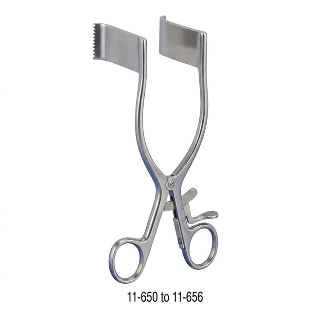 MILTEX MEYERDING Retractor, self-retaining, 1" (2.5 cm) X 1-3/4" (4.4 cm) blades. MPN: 11-654
