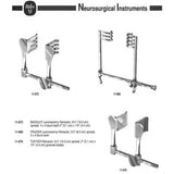 MILTEX TUFFIER Retractor, 2" (5.1 cm) X 1-3/4" (4.4 cm), grooved blades, 6-1/2" (16.5 cm) spread. MPN: 11-676 - Image 4