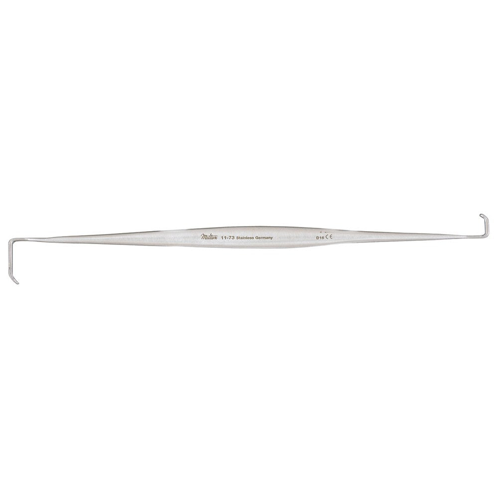 MILTEX RAGNELL Retractor, 6" (15.2 cm), double end 3 X 8 mm & 5 X 15 mm blades, delicate. MPN: 11-73