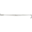MILTEX SENN Retractor, 6-1/4" (160mm), Double-Ended, 3 Sharp Prongs and 6.5mm X 21mm Blade. MPN: 11-74