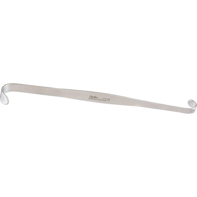 MILTEX Luer S-Shape Retractor, 5-1/2", double end 10 X 5 mm & 14 X 9 mm. MPN: 11-79