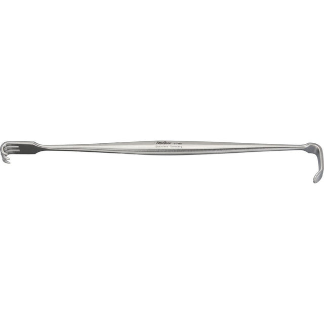 MILTEX MATHIEU Retractor, 6-1/2" (16.5 cm), sharp, double end. MPN: 11-80