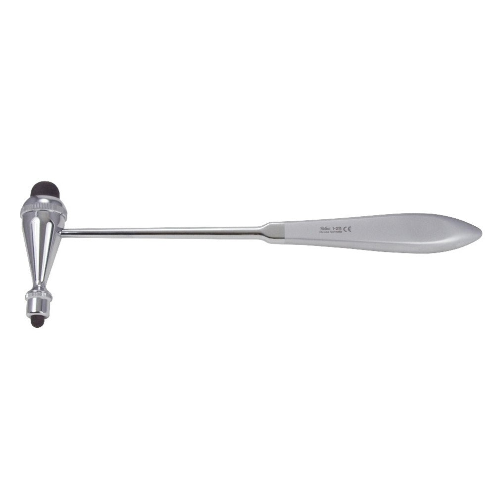 MILTEX TROMNER Percussion Hammer, 9-3/4" (247mm), Light Model, Hollow Handle, with Large and Small Rubber Tips. MPN: 1-211