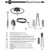 MILTEX FRANKEL Head Band Only, Black Fibre, Secure Thumb Screw Size Adjustment, Includes Swivel Mirror Connector. MPN: 1-244 - Image 2