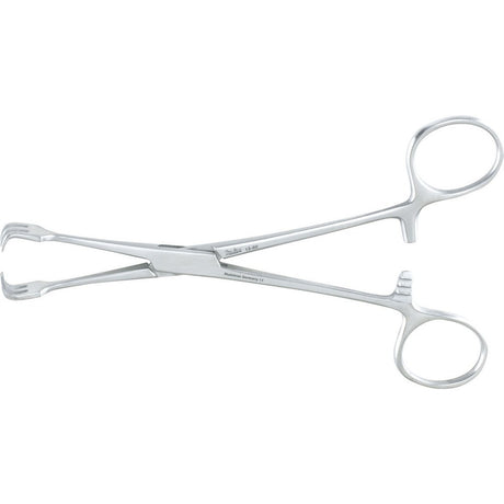 MILTEX LAHEY Traction Forceps, 6-1/4" (156mm), 3 X 3 teeth. MPN: 12-80