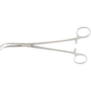 MILTEX GREEN Cystic Duct Forceps, 8-1/2" (218mm), Curved, Delicate, 4 X 4 Locking Teeth. MPN: 14-51