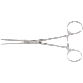 MILTEX Baby ALLEN Clamp, 6-1/4" (160mm), Delicate, Longitdinal Serrations with 1 X 2 Teeth. MPN: 16-102