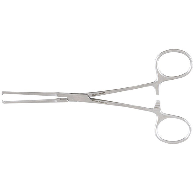 MILTEX Baby ALLEN Clamp, 6-1/4" (160mm), Delicate, Longitdinal Serrations with 1 X 2 Teeth. MPN: 16-102