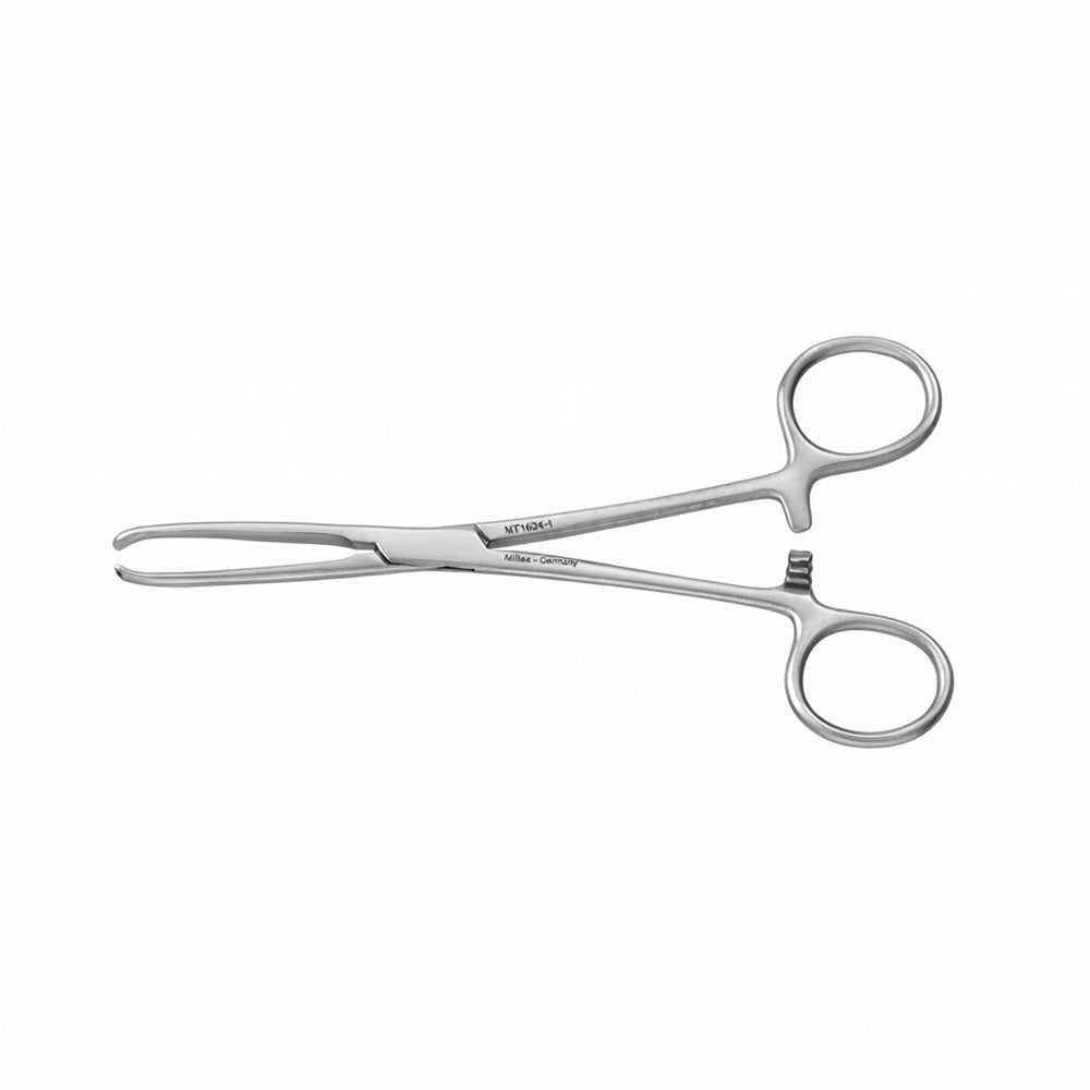 MILTEX ALLIS Tissue Forceps, 10" (255mm), 5 X 6 teeth. MPN: 16-12