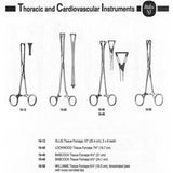 MILTEX ALLIS Tissue Forceps, 10" (255mm), 5 X 6 teeth. MPN: 16-12 - Image 3