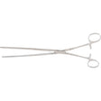 MILTEX KOCHER Forceps, 10-3/4" (272mm), Straight, Longitudinal Serrations. MPN: 16-120
