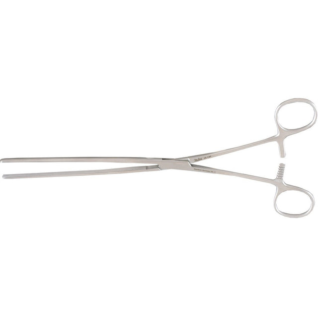 MILTEX MAYO-ROBSON Intestinal Clamp, 10" (255mm), Straight, Longitudinal Serrations. MPN: 16-130
