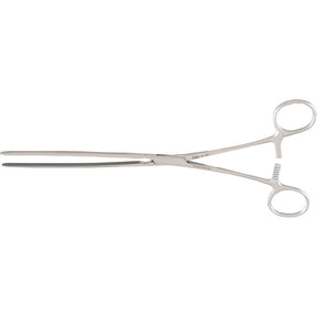 MILTEX SCUDDER Intestinal Forceps, 9-1/2" (24.1 cm), straight, solid smooth blades. MPN: 16-140