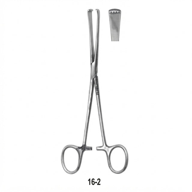 MILTEX LOCKWOOD-ALLIS Tissue Forceps, 6-1/4" (15.9 cm). MPN: 16-2