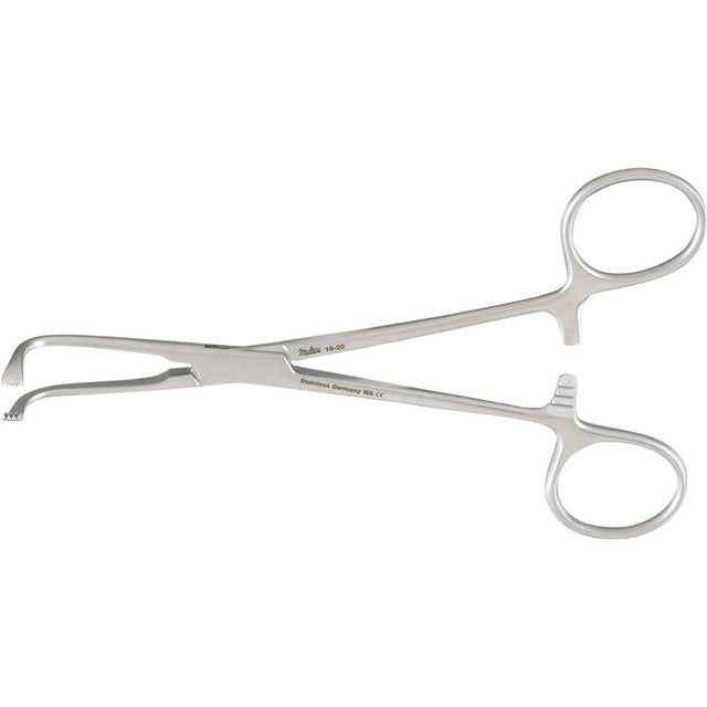 MILTEX ALLIS Tissue Forceps, 5-3/4" (146mm), 4 X 5 Teeth, Angular Jaws. MPN: 16-20