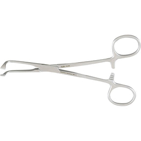MILTEX ALLIS Tissue Forceps, 5-3/4" (146mm), 5 X 6 Teeth, Angular Jaws. MPN: 16-22