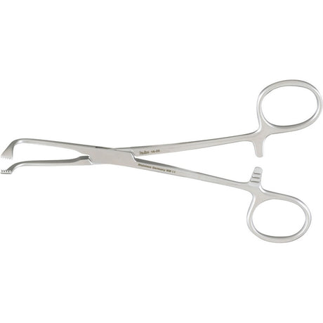 MILTEX ALLIS Tissue Forceps, 5-3/4" (146mm), 5 X 6 Teeth, Angular Jaws. MPN: 16-22