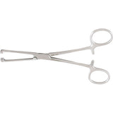 MILTEX ALLIS-NC Non-Crushing Tissue Forceps, 6" (155mm), with Double Row of Non-Traumatic Teeth. MPN: 16-25
