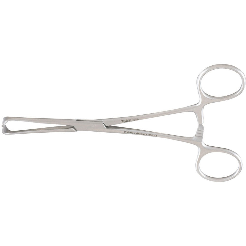 MILTEX ALLIS-ADAIR Tissue Forceps, 6-1/4" (161mm), 9 X 10 Teeth. MPN: 16-30