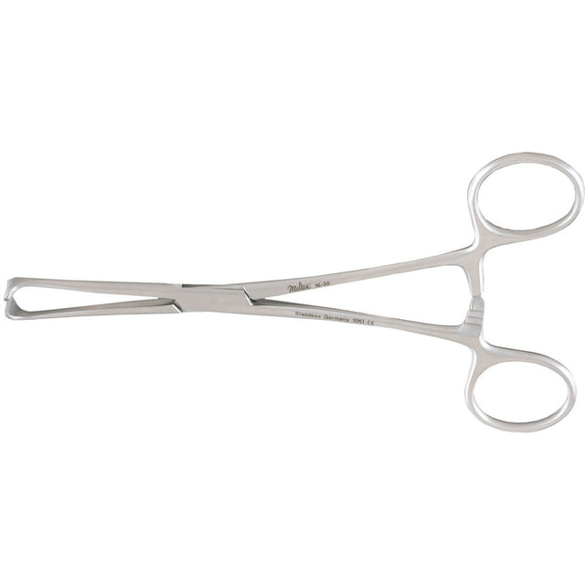 MILTEX ALLIS-ADAIR Tissue Forceps, 6-1/4" (161mm), 9 X 10 Teeth. MPN: 16-30