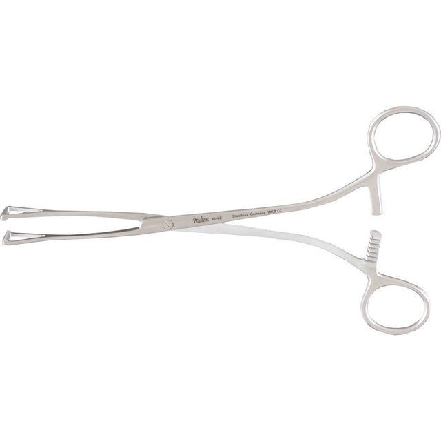 MILTEX COLLIN Tissue Forceps, Straight, 8" (202mm), 13.5mm Jaws. MPN: 16-52