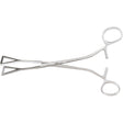 MILTEX COLLIN Tissue Forceps, Straight, 7-3/4" (200mm), 1-1/8" (29mm) Wide Jaws. MPN: 16-54