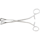 MILTEX COLLIN Tissue Forceps, Straight, 7-3/4" (200mm), 1-1/8" (29mm) Wide Jaws. MPN: 16-54