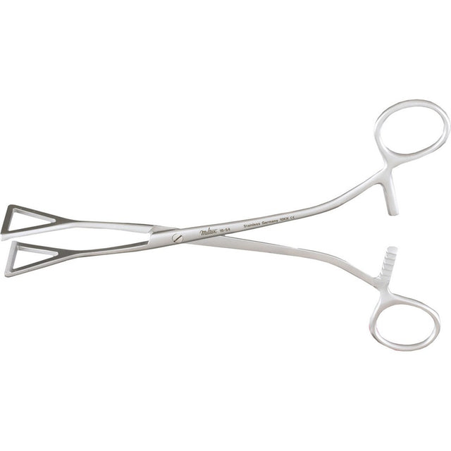 MILTEX COLLIN Tissue Forceps, Straight, 7-3/4" (200mm), 1-1/8" (29mm) Wide Jaws. MPN: 16-54